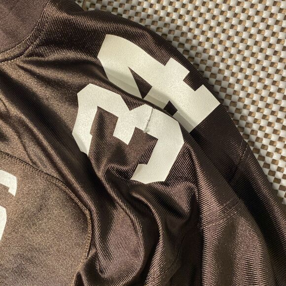 Cleveland Browns Jersey Mens Extra Large Brown Droughns #34 Reebok NFL Vntg - Picture 4 of 12